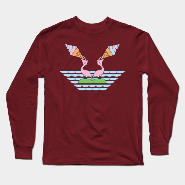 Gelato land Long Sleeve T-Shirt by tepy 